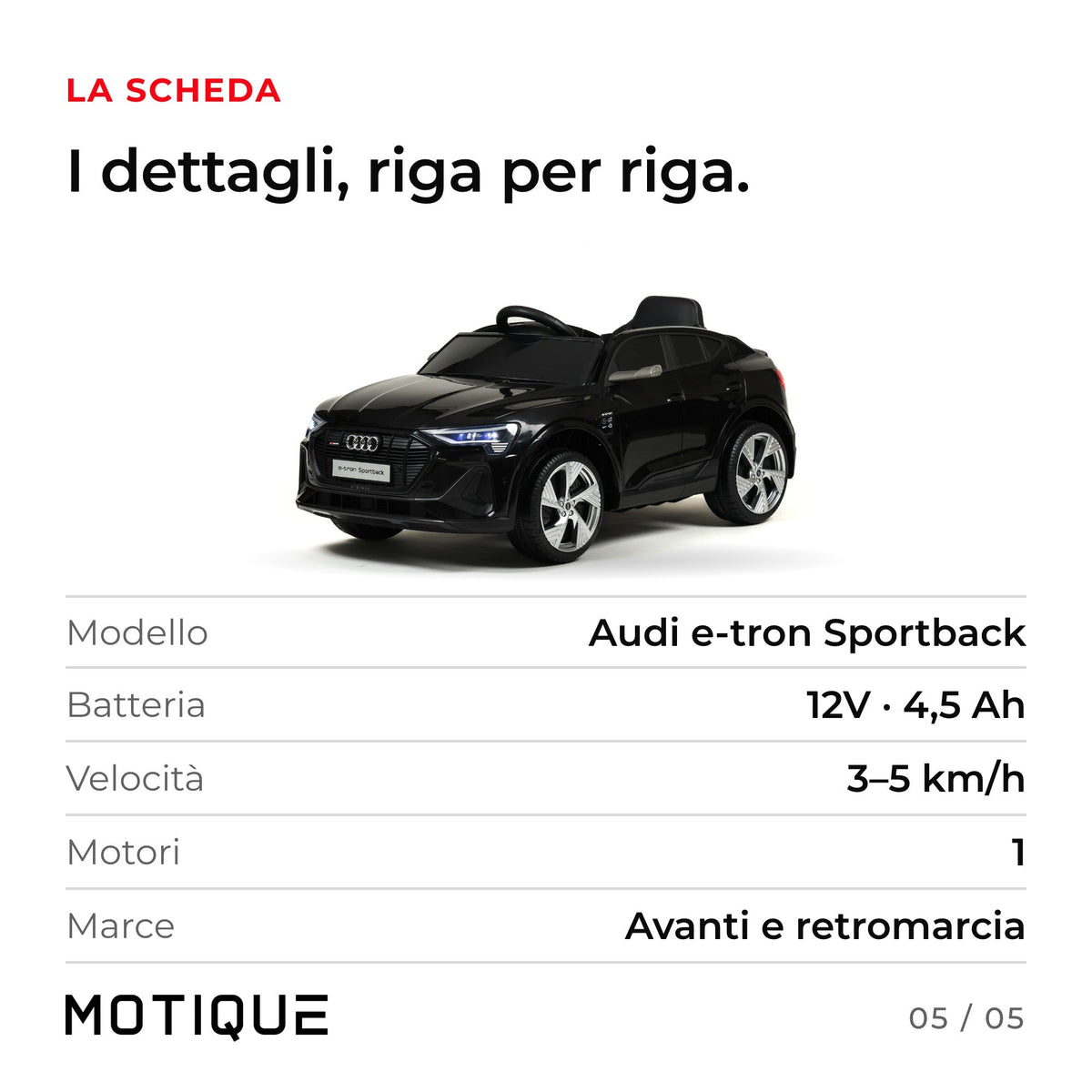 Audi e-tron Sportback - infografica 5
