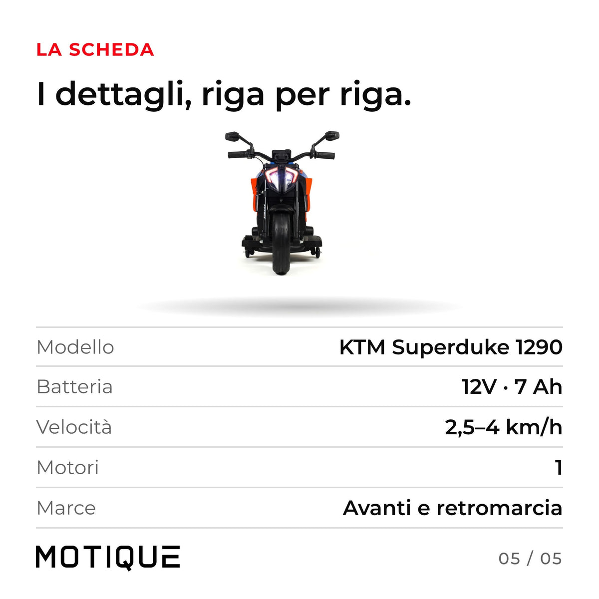 KTM Superduke 1290 - infografica 5