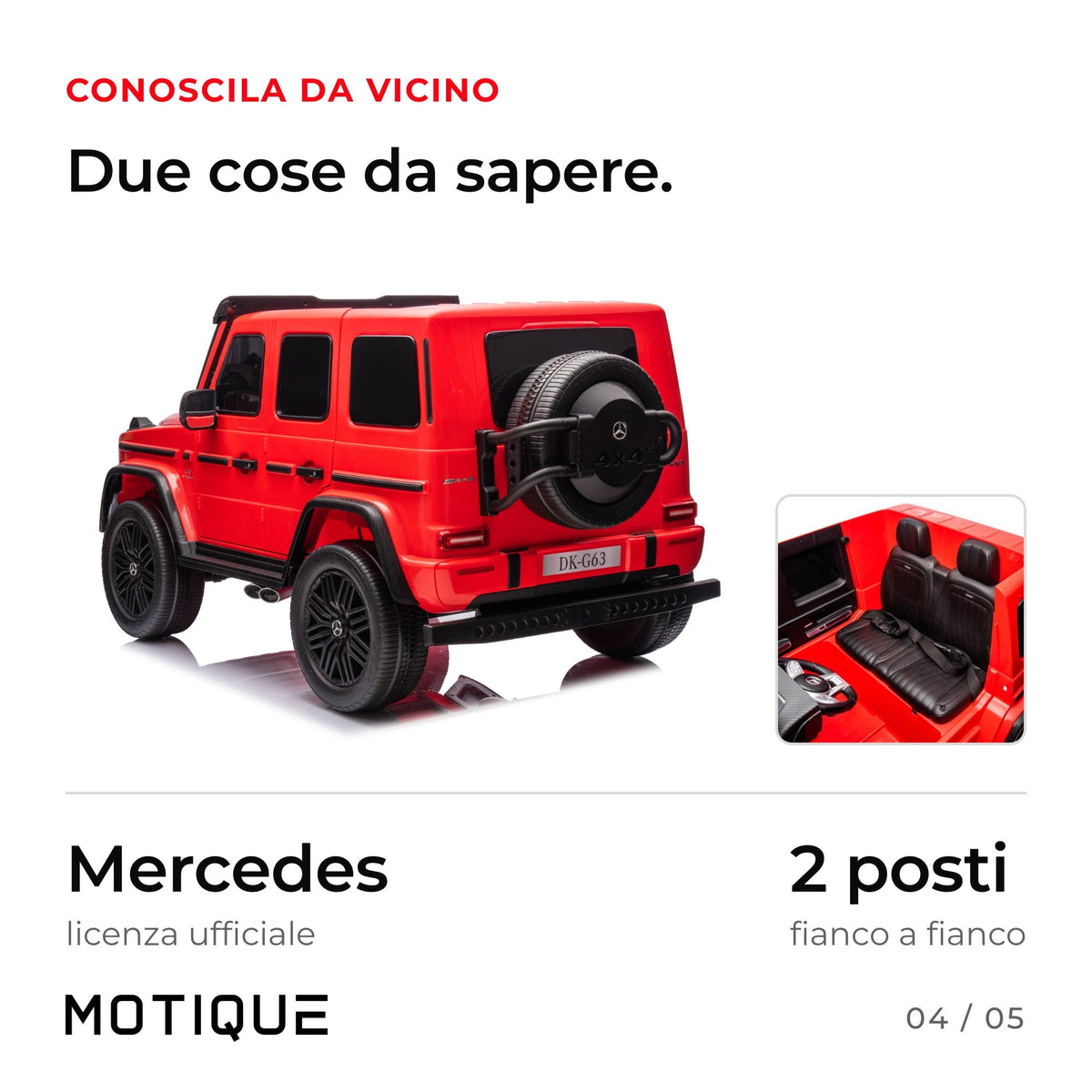 Mercedes G63 AMG - infografica 4