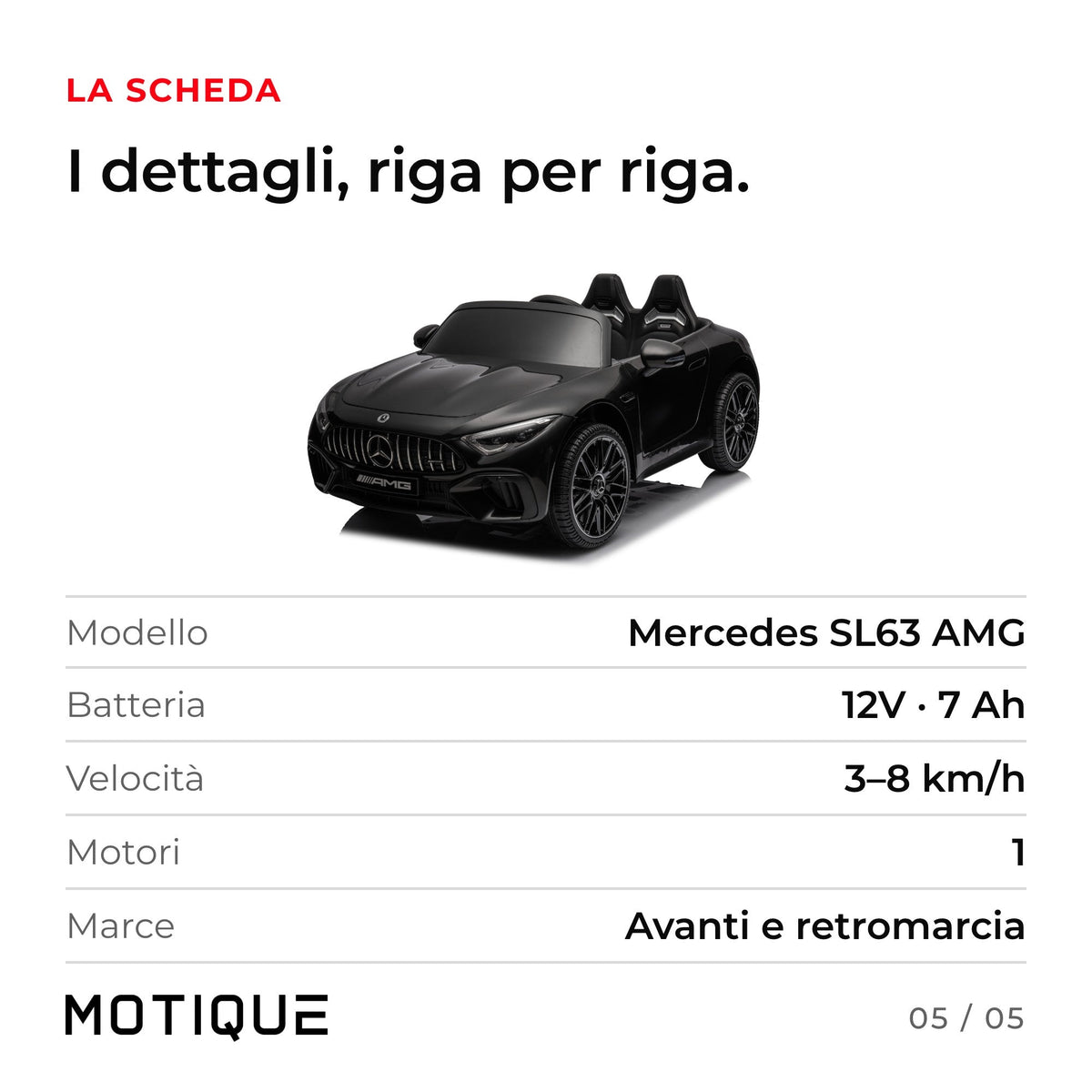 Mercedes SL63 AMG - infografica 5