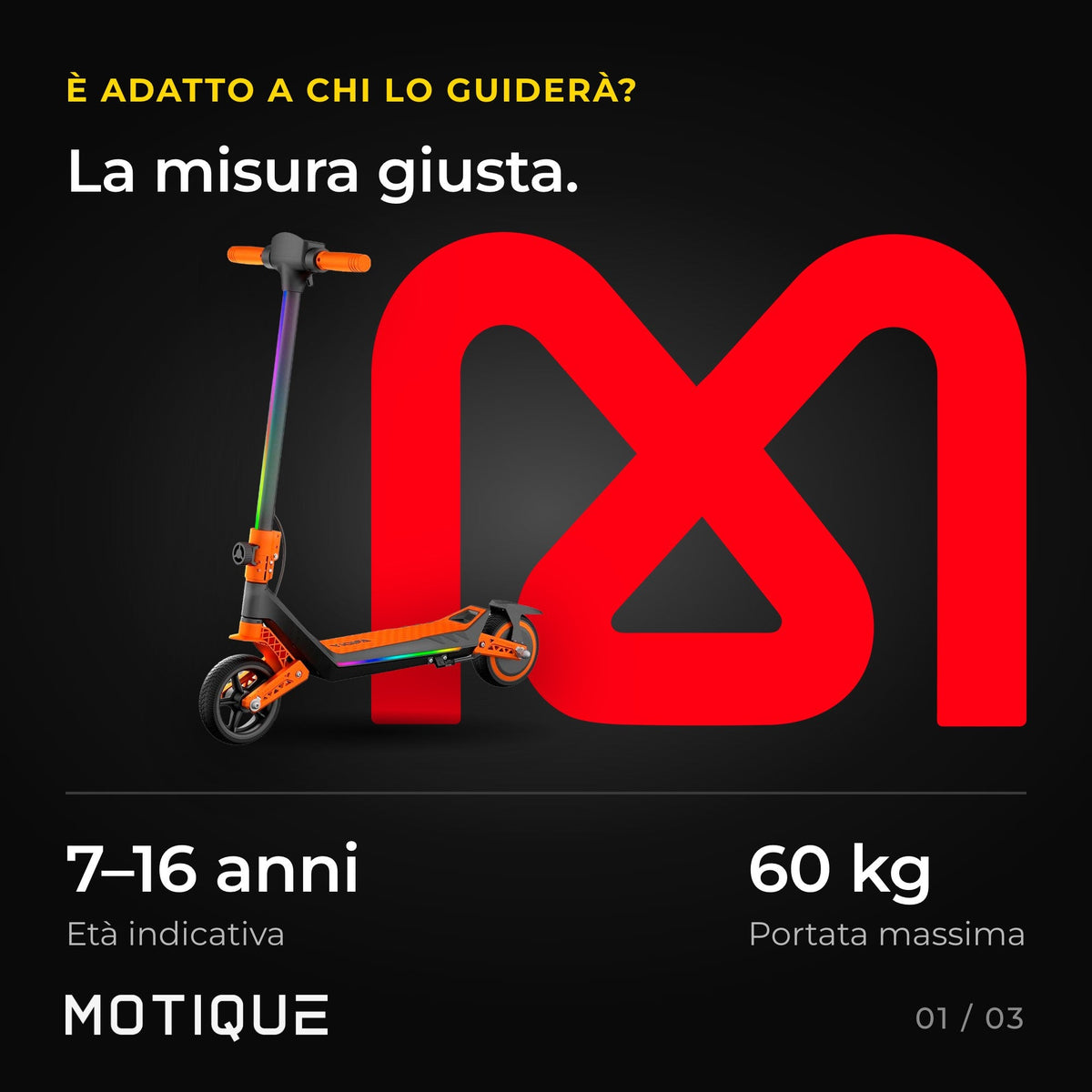 Monopattino U8 - infografica 1
