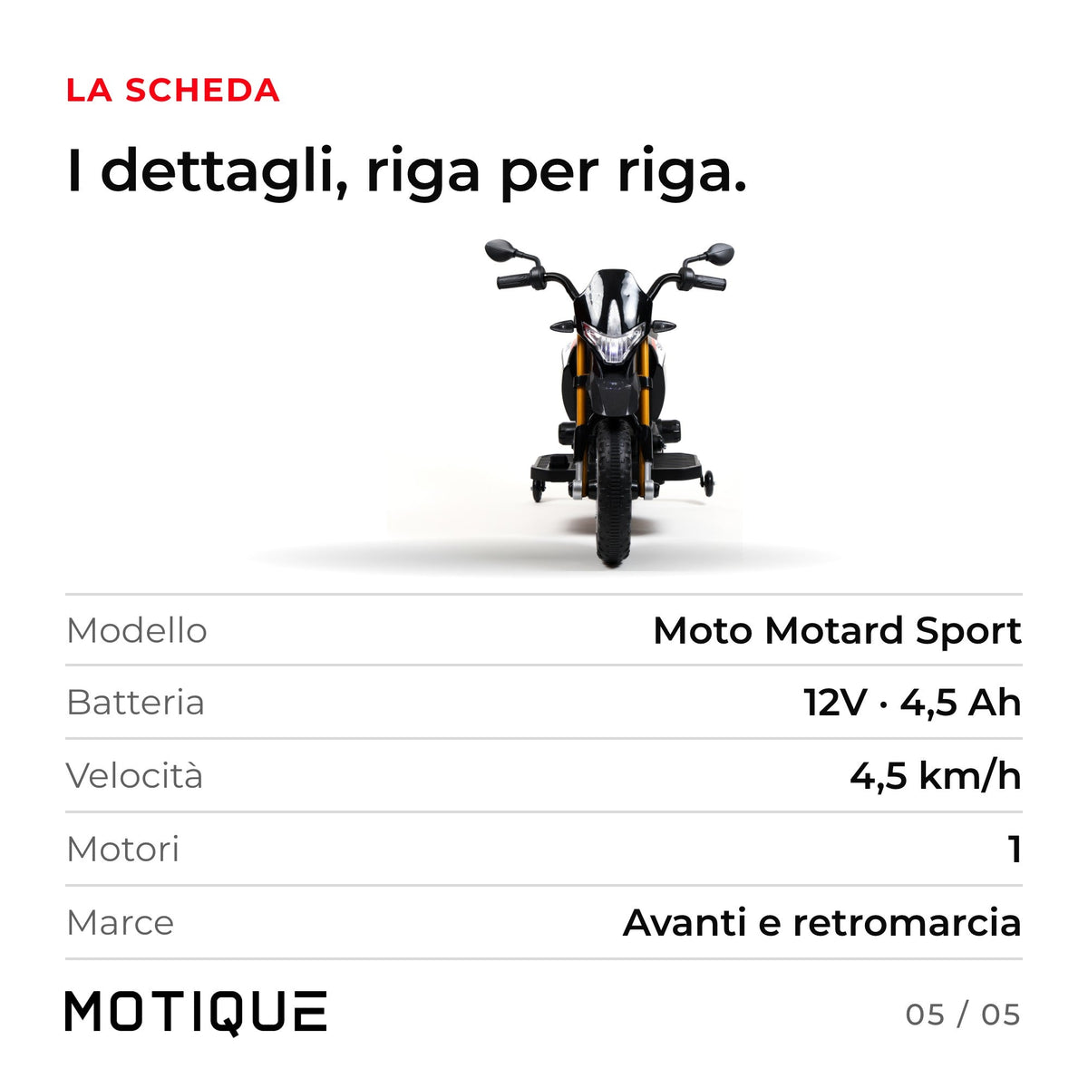 Moto Motard Sport - infografica 5