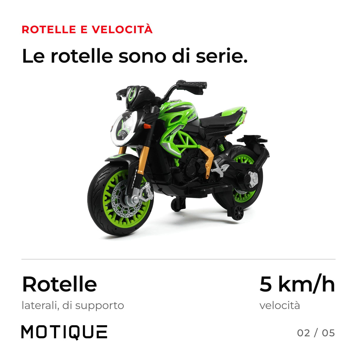 Moto da Pista Multiled - infografica 2