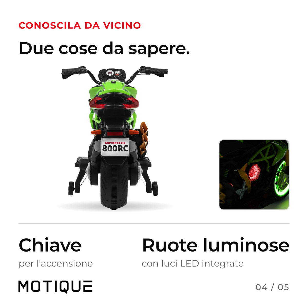 Moto da Pista Multiled - infografica 4