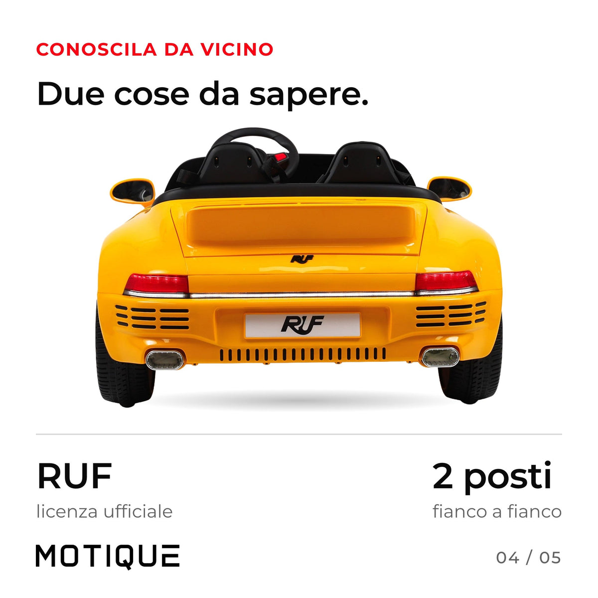Porsche RUF SCR - infografica 4
