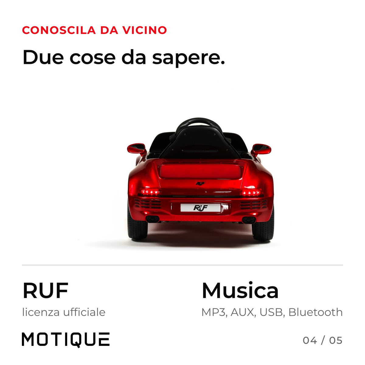 Porsche RUF SCR Mini - infografica 4