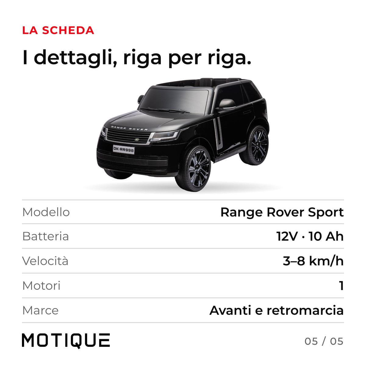 Range Rover Sport - infografica 5