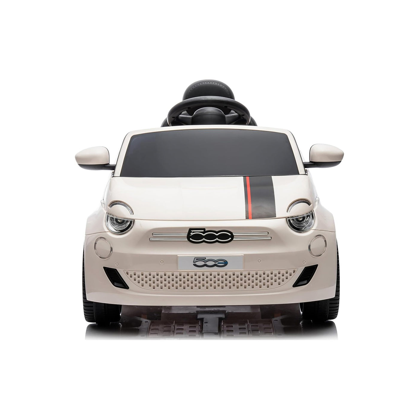 FIAT 500e — vista posteriore