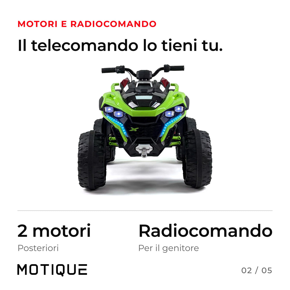 Quad ATV 12V - infografica 2