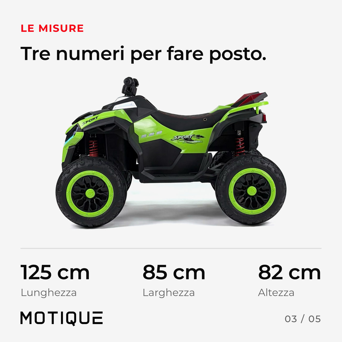 Quad ATV 12V - infografica 3