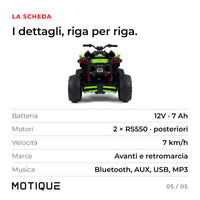 Quad ATV 12V · 3-8 anni — foto 6