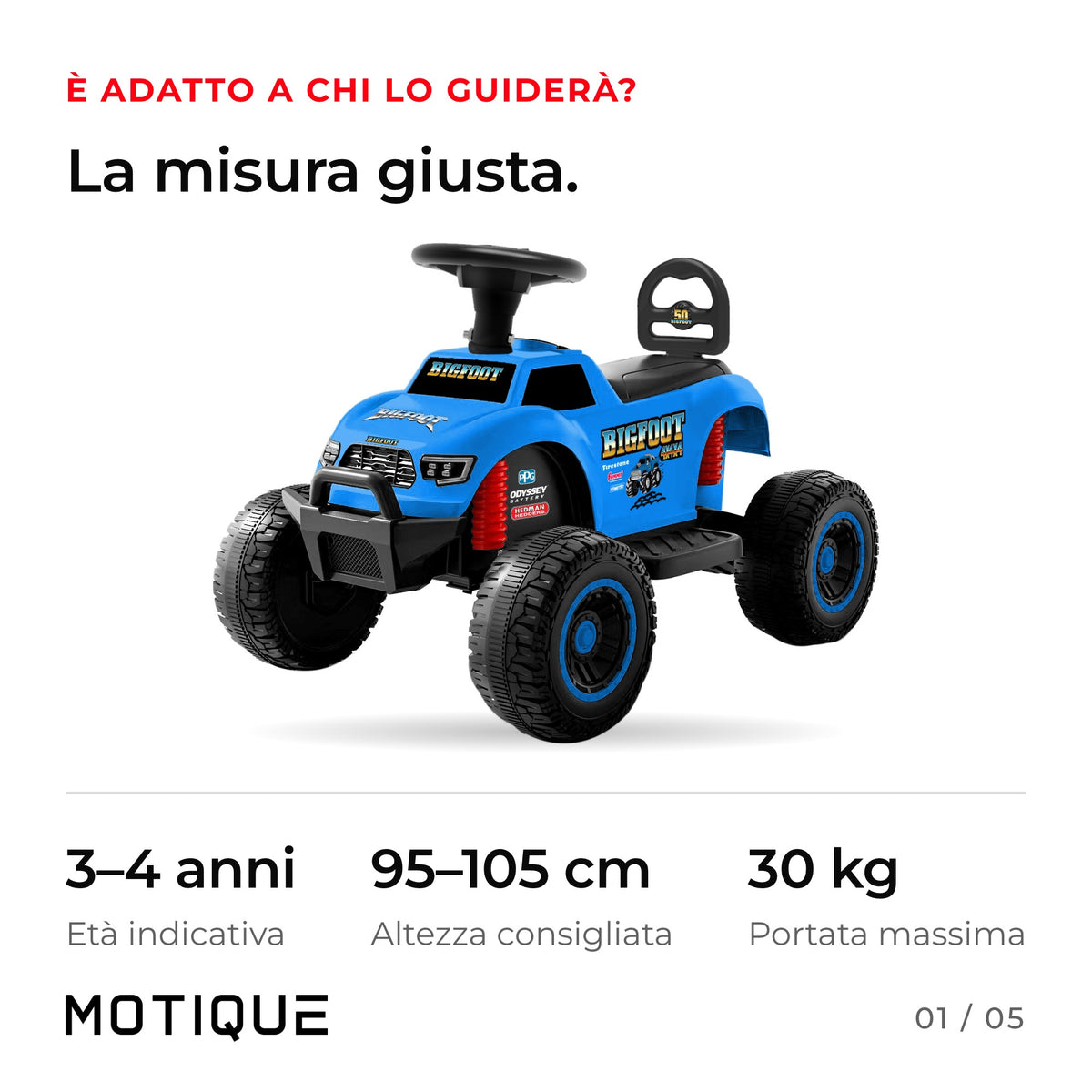 Quad Bigfoot - infografica 1