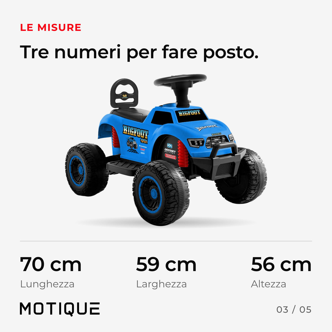 Quad Bigfoot - infografica 3