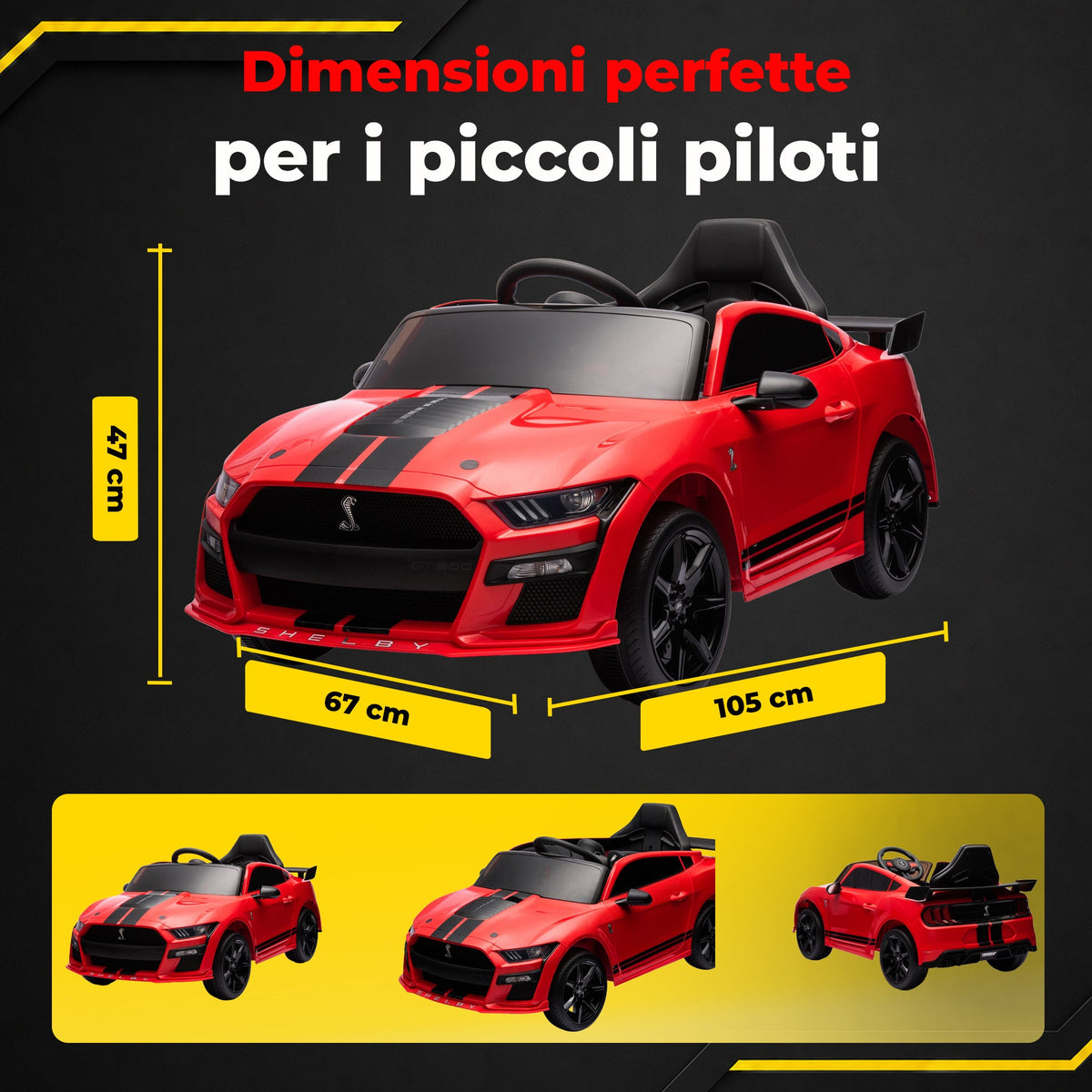 Ford Mustang Shelby GT500 - infografica 4