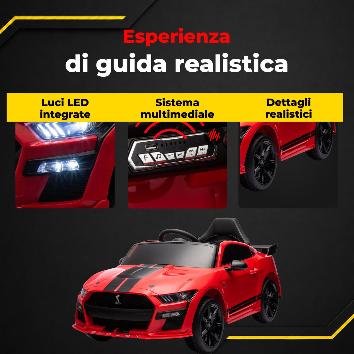 Ford Mustang Shelby GT500 - infografica 7