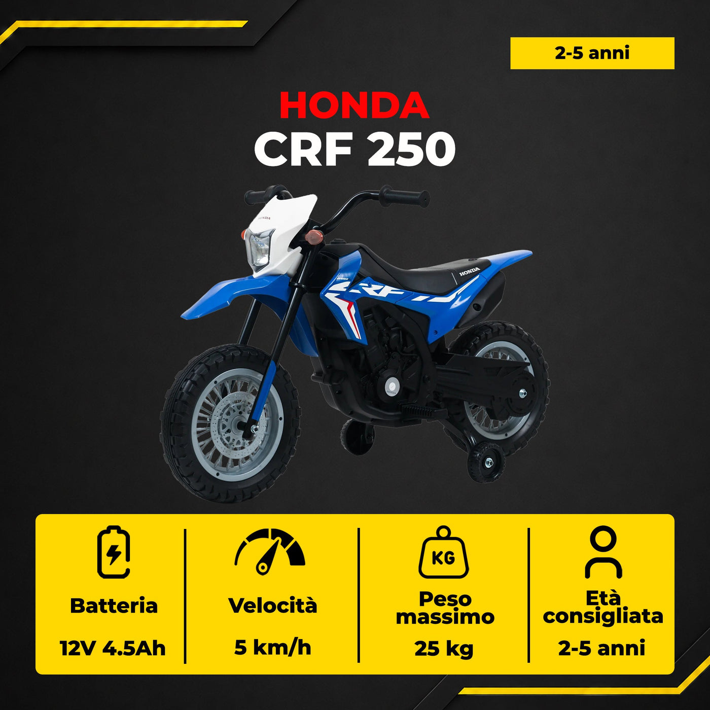 [IT] Honda CRF 250 - infografica 2