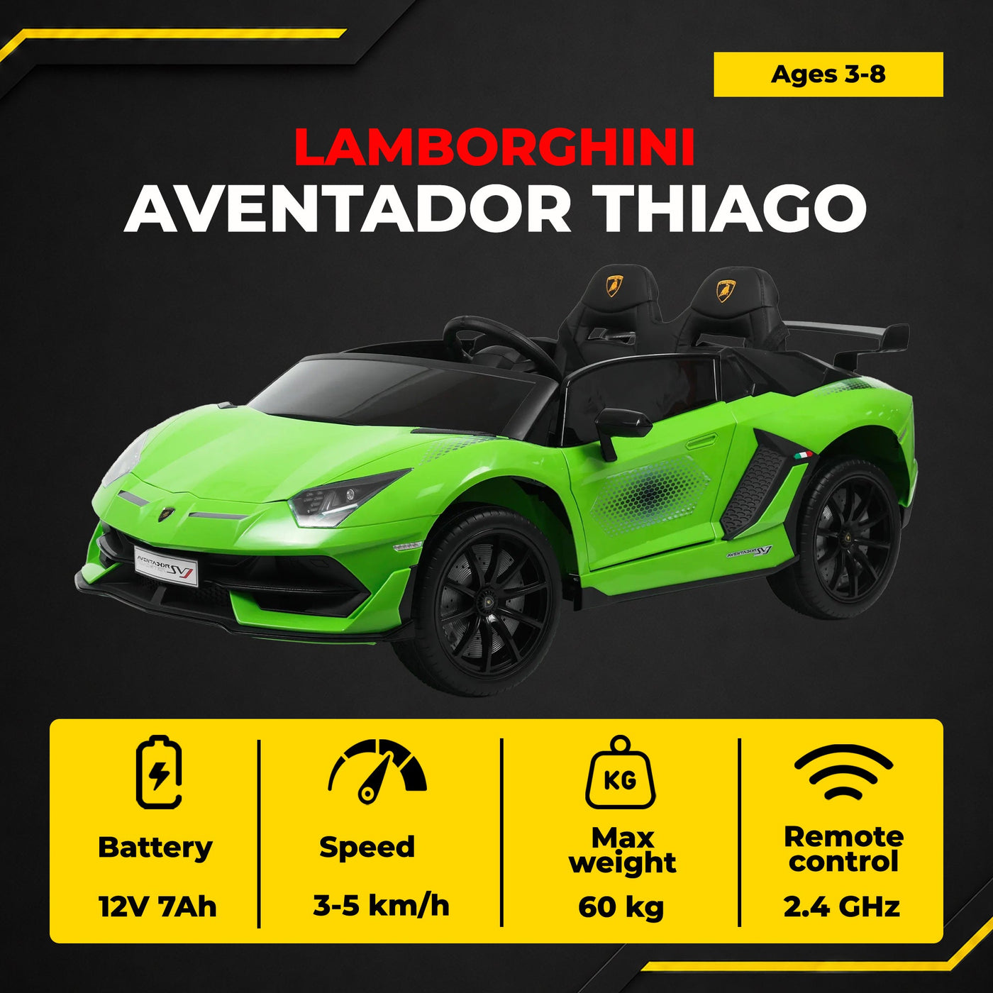 [EN] Lamborghini Aventador Thiago - infographic 2