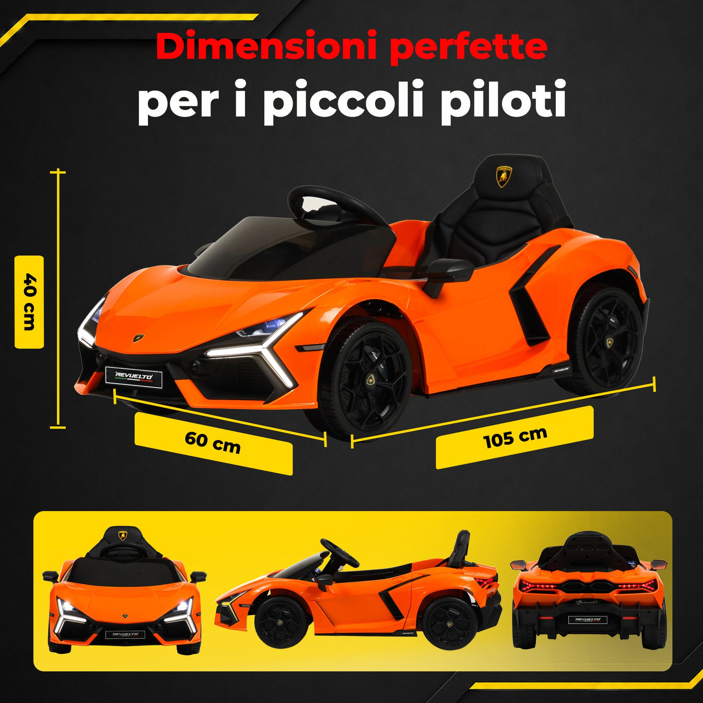 Lamborghini Revuelto - infografica 4