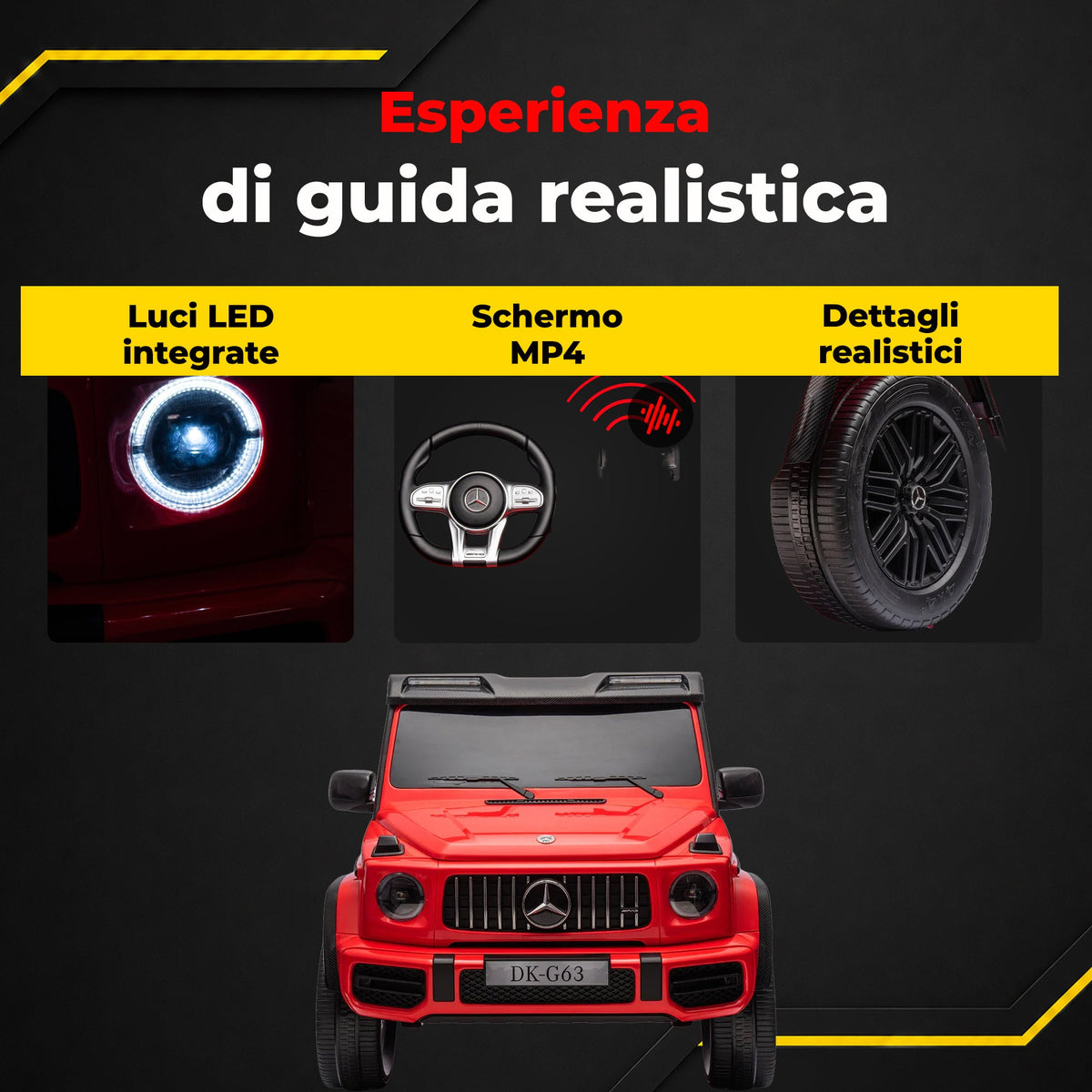 Mercedes G63 AMG - infografica 7