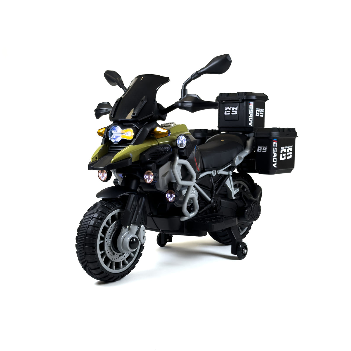 Moto Adventure 12V - verde