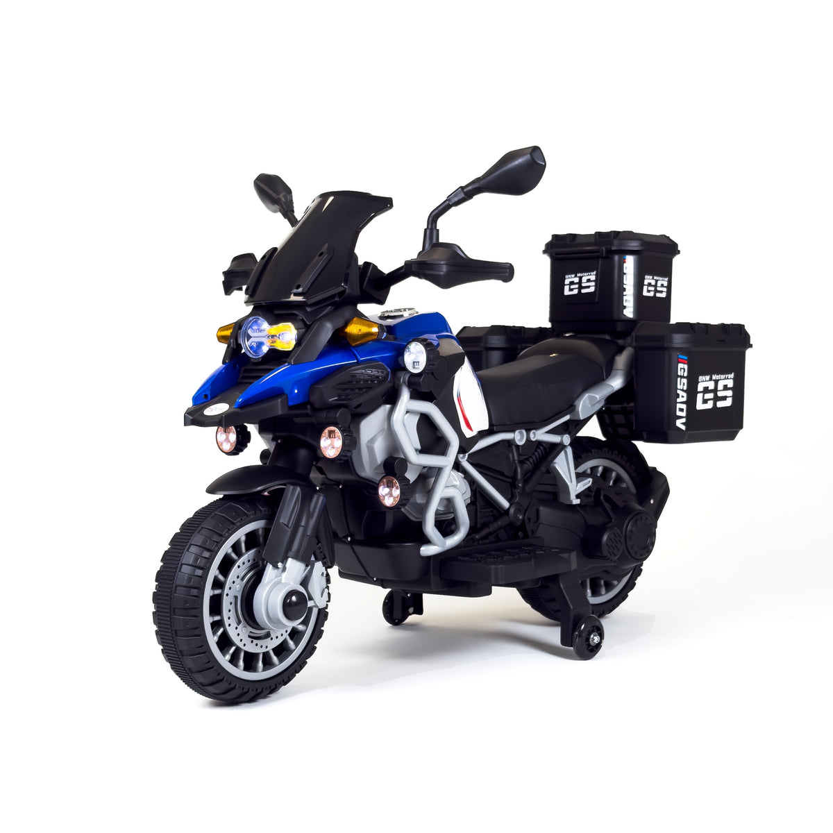 Moto Adventure 12V - vista tre quarti