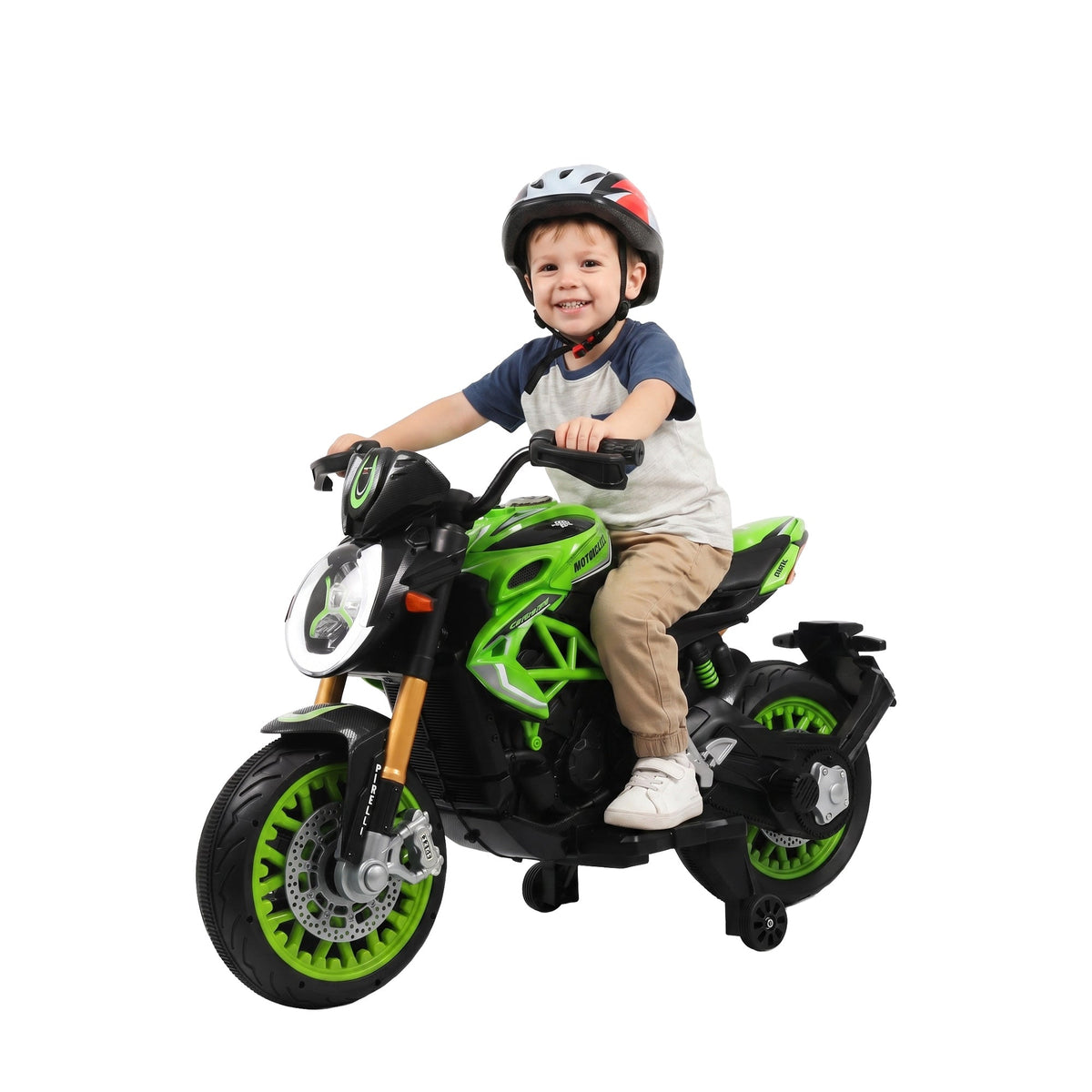Moto da Pista Multiled - infografica 1
