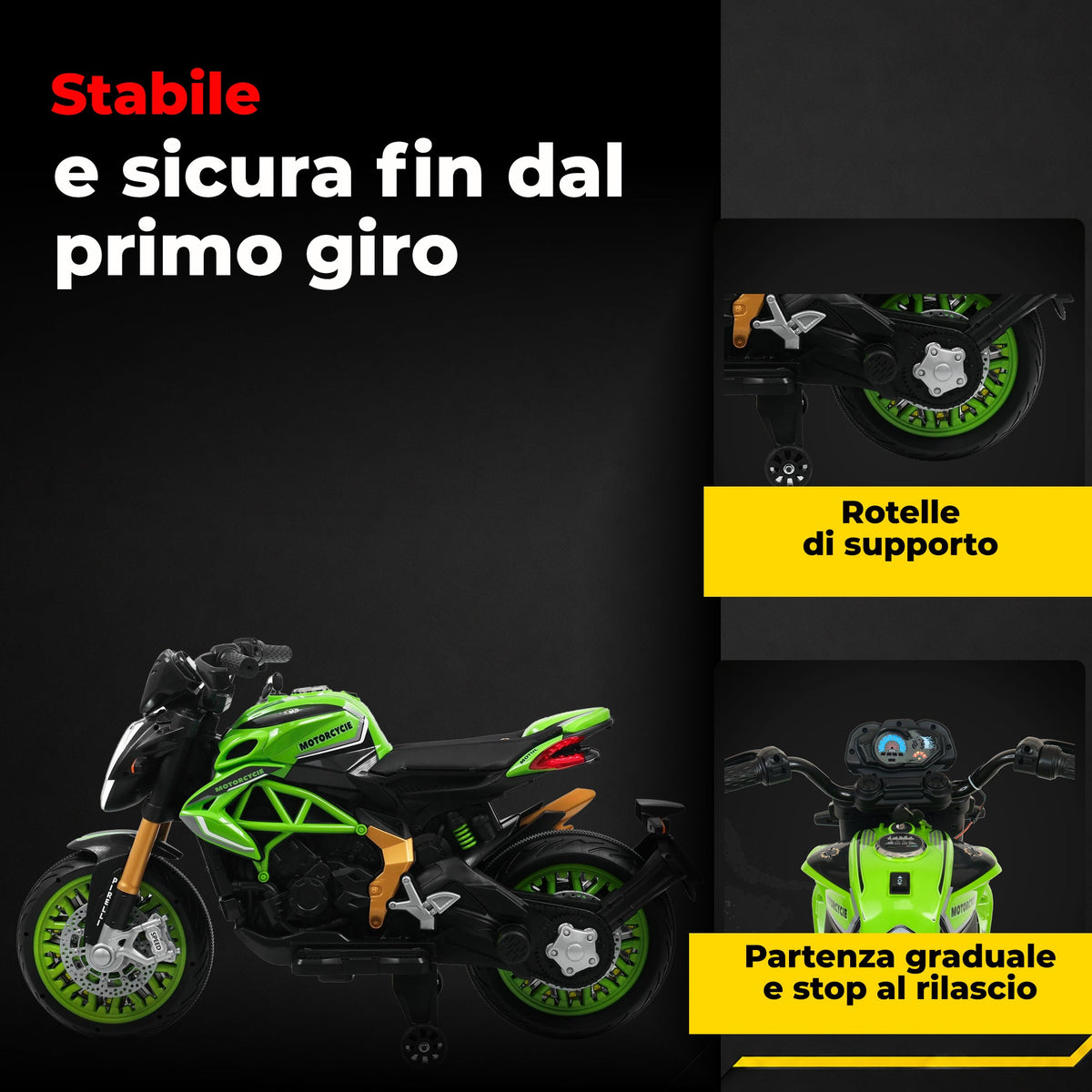 Moto da Pista Multiled - infografica 3