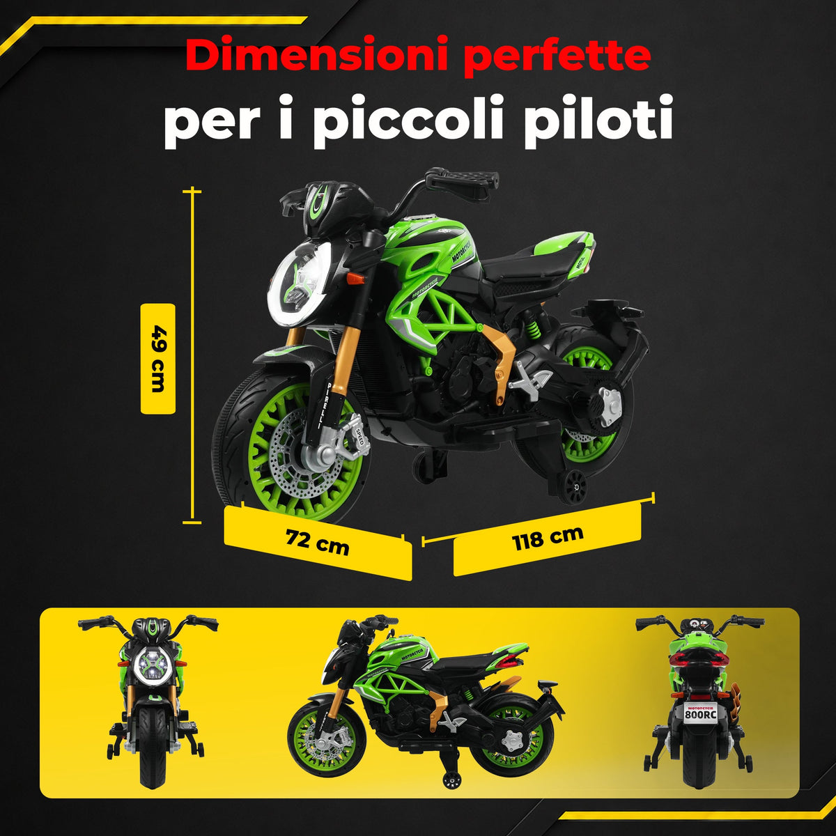 Moto da Pista Multiled - infografica 4