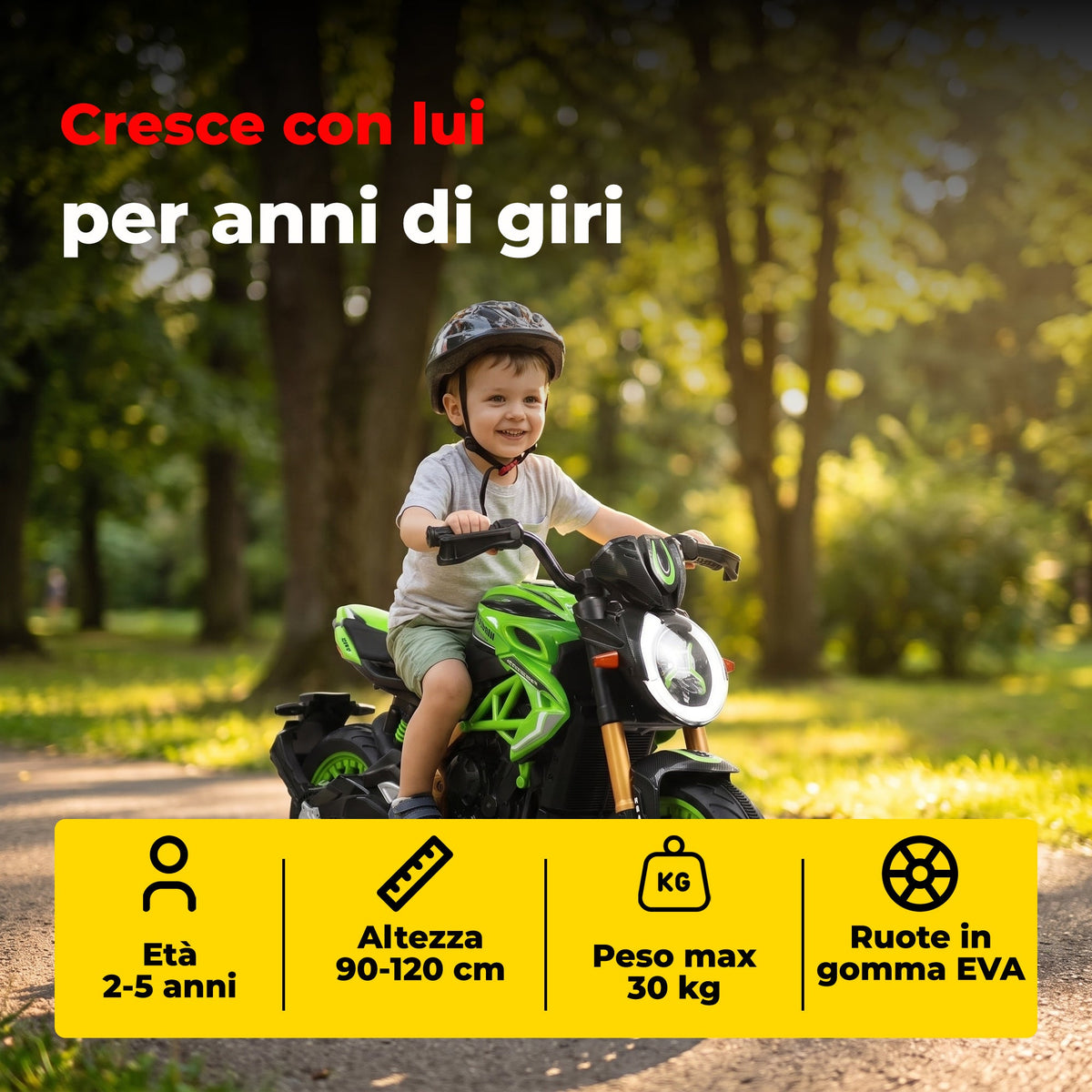 Moto da Pista Multiled - infografica 6