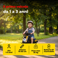 NiuNiu cavalcabile 6V · 1-3 anni — foto 7