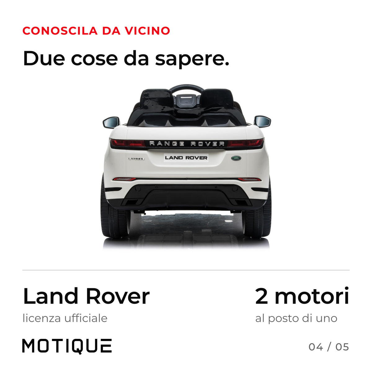 Range Rover Evoque - infografica 4